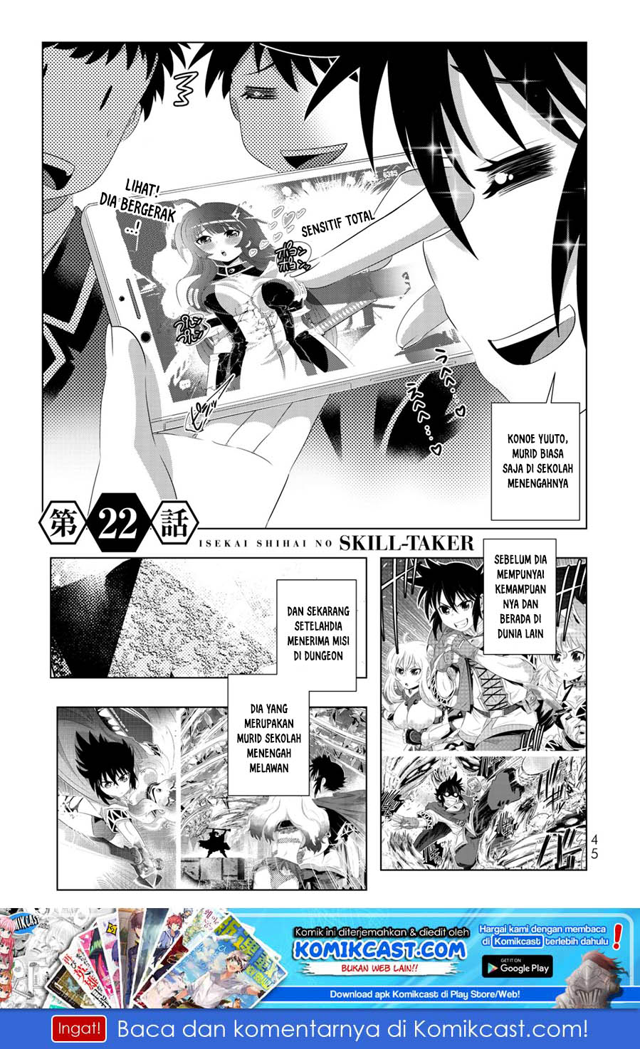 Isekai Shihai no Skill Taker: Zero kara Hajimeru Dorei Harem Chapter 43 Gambar 2